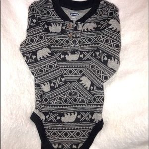 Old Navy long sleeve onsie
